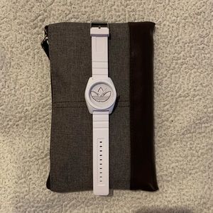 White Adidas Sports Watch